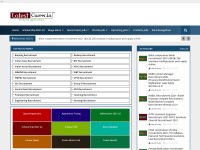 Desktop screenshot for latestcareer.in