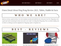 Desktop screenshot for bestpingpongs.com