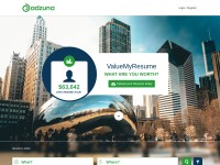 Desktop screenshot for adzuna.com