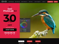 Desktop screenshot for dxo.com