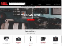 Desktop screenshot for borrowlenses.com