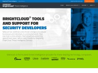 Desktop screenshot for brightcloud.com