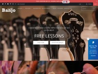 Desktop screenshot for banjostudio.com