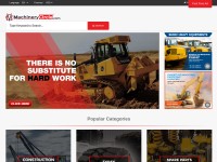 Desktop screenshot for machinerycircle.com