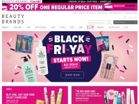Desktop screenshot for beautybrands.com