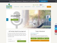 Desktop screenshot for drjamesdobson.org