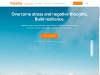 Desktop screenshot for happify.com