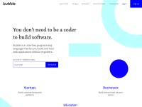Desktop screenshot for bubbleapps.io