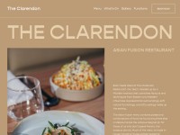 Desktop screenshot for theclarendonrestaurant.com.au
