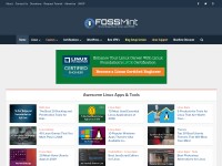 Desktop screenshot for fossmint.com