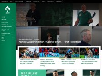 Desktop screenshot for irishrugby.ie