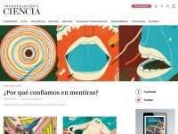 Desktop screenshot for investigacionyciencia.es