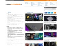 Desktop screenshot for overclockers.ua