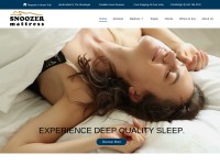 Desktop screenshot for snoozermattress.com