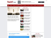 Desktop screenshot for tin247.com