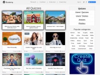 Desktop screenshot for quizony.com