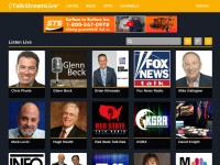 Desktop screenshot for talkstreamlive.com