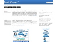 Desktop screenshot for repairwin.com