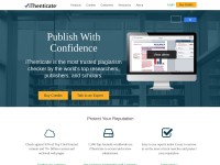 Desktop screenshot for ithenticate.com