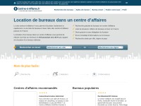 Desktop screenshot for centres-d-affaires.fr