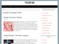 Desktop screenshot for ticep.se