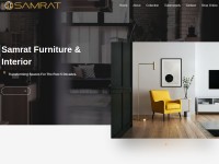 Desktop screenshot for samratinteriors.com