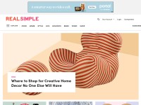 Desktop screenshot for realsimple.com