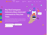 Desktop screenshot for instahotstar.com