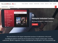 Desktop screenshot for recordedbooks.com