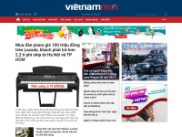 Desktop screenshot for vietnammoi.vn