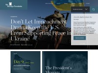 Desktop screenshot for heritage.org