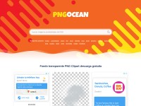 Desktop screenshot for pngocean.com