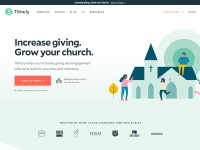 Desktop screenshot for tithe.ly