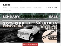 Desktop screenshot for lgndsupplyco.com