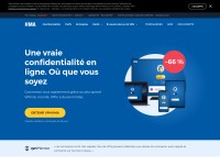 Desktop screenshot for hidemyass.com