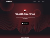 Desktop screenshot for stationhead.com