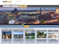 Desktop screenshot for immozentral.com