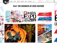 Desktop screenshot for icv2.com