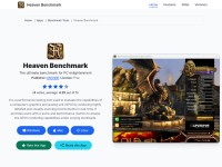 Desktop screenshot for heavenbenchmark.com