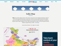 Desktop screenshot for mapsofindia.com