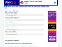 Desktop screenshot for codejava.net