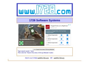 How 1728.org looks like on a tablet such as an iPad.