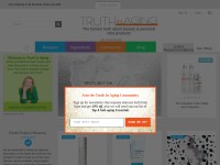 Desktop screenshot for truthinaging.com