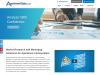 Desktop screenshot for apartmentdata.com