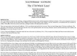 How 1734.com looks like on a tablet such as an iPad.