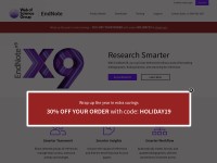 Desktop screenshot for endnote.com