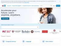 Desktop screenshot for edx.org