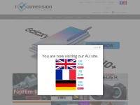 Desktop screenshot for t-dimension.com
