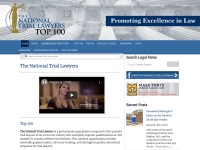 Desktop screenshot for thenationaltriallawyers.org