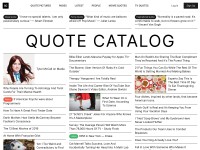 Desktop screenshot for quotecatalog.com
